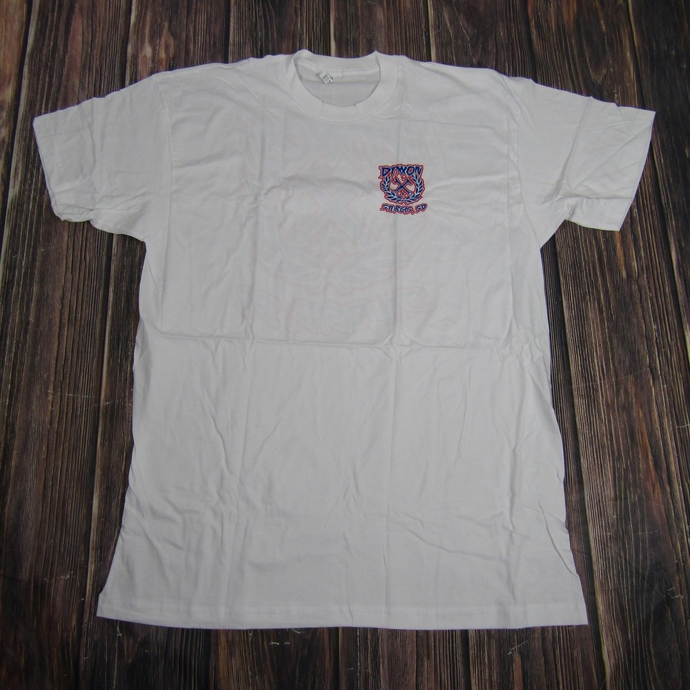 Dixxon Shirt Mens 2XL White Sturgis SD‎ Tools Crest Graphic Short Sleeve Tee New